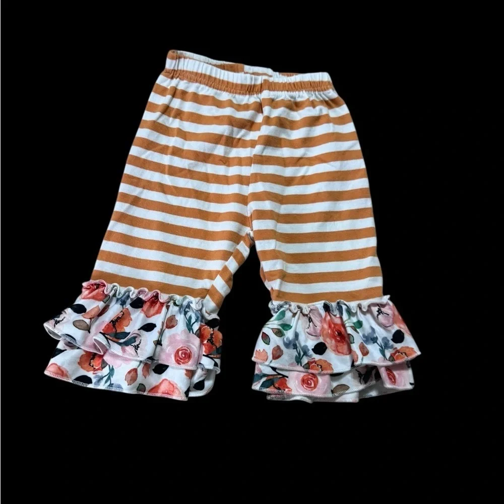Floral and Striped Kids Matching Set